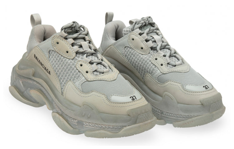 (WMNS) Balenciaga Triple S 'Grey' 544351W09O11705