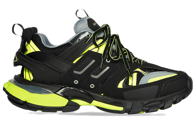 Balenciaga Track Sneaker 'Black Yellow' 542023W3AC61175