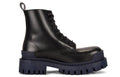 (WMNS) Balenciaga Strike Martin Boots Black/Blue 590974WA9671040