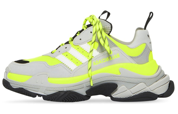 Balenciaga Triple S x adidas 'Fluo Yellow' 712821W2ZB57512