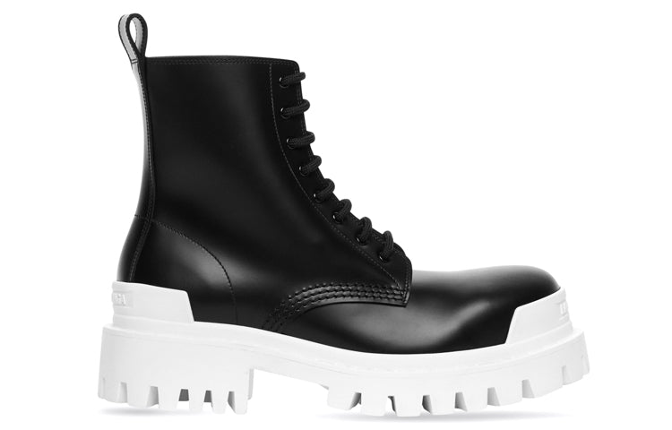 (WMNS) Balenciaga Strike 20mm Bootie 'Black White' 590974WA9671090