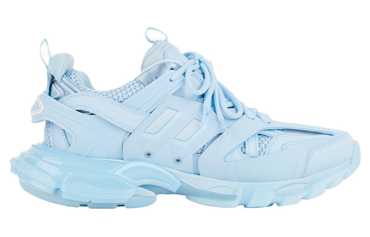 (WMNS) Balenciaga Track Clear Sole Daddy Shoes Blue 647741W3BM24200