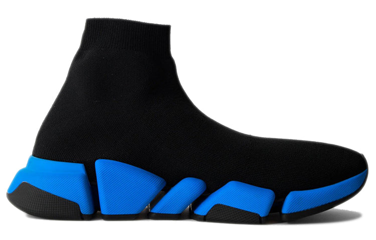 Balenciaga Speed 2.0 Sneaker 'Black Blue' 617239W2DB21041