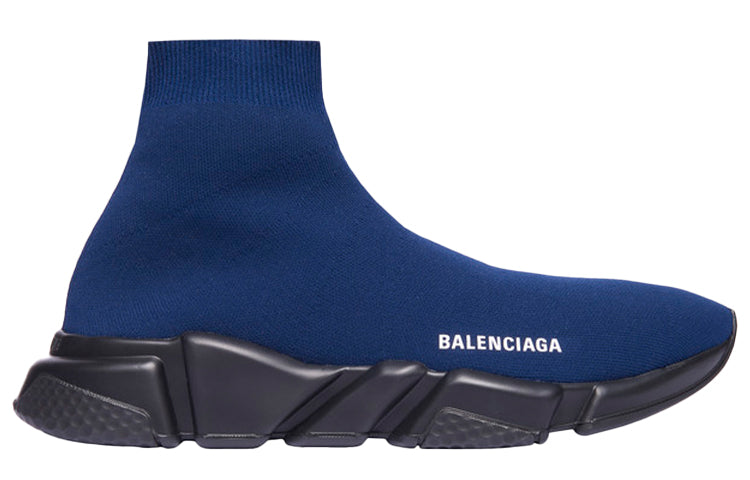 Balenciaga Speed Trainer High 'Dark Navy' 2019 585009W05G04103