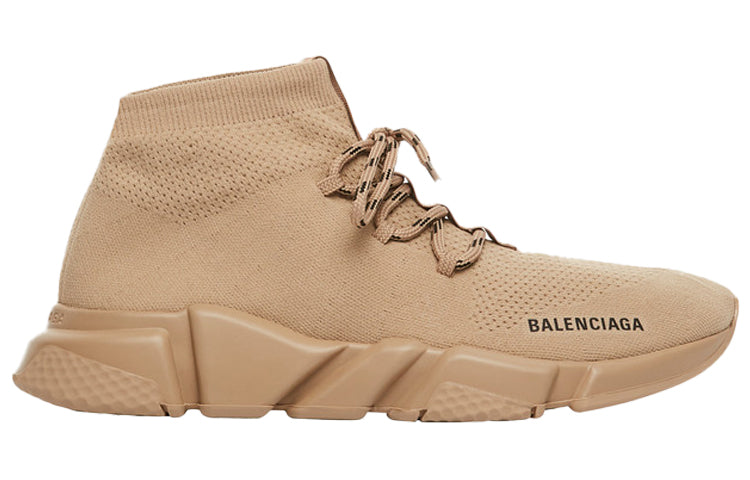 (WMNS) Balenciaga Speed Lace-Up Sports Shoes Beige 587284W17019710