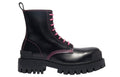 (WMNS) Balenciaga Strike Lace-Up Boot 'Black Pink' 590974WA9641085