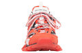 Balenciaga Track Clear Sole Low-Top Sneakers Red 647742W3BZ16591