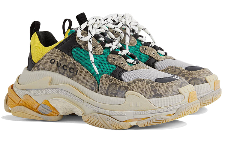 (WMNS) Gucci x Balenciaga Triple S 'MAXI SUPREME' 677193-UMO20-9766