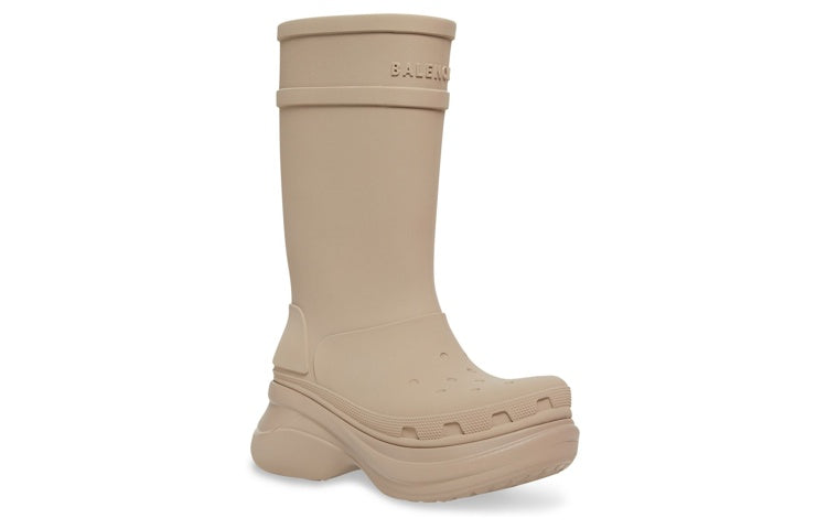 Crocs x Balenciaga Boots 'Beige' 677384W1S8E2500