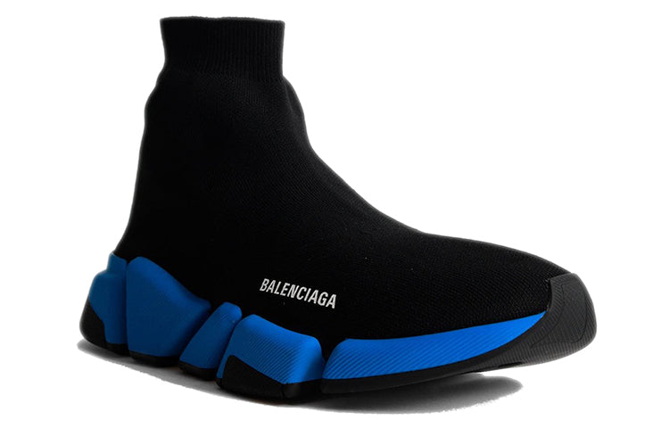 Balenciaga Speed 2.0 Sneaker 'Black Blue' 617239W2DB21041