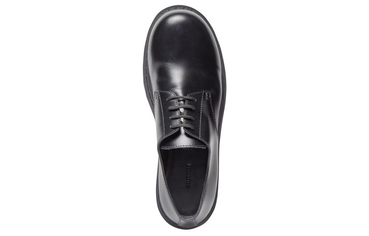 Balenciaga Sergent 20mm Derby 'Black' 701393WBD401000