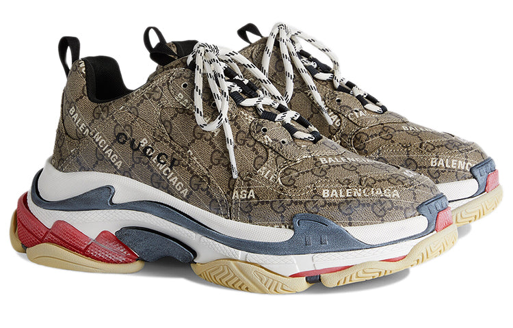 Gucci x Balenciaga Triple S Sneaker 'The Hacker Project Beige' 681066-ULZ10-9795