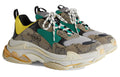 Balenciaga Triple S x Gucci 'The Hacker Project - Beige Yellow' 681067-UMO20-9766