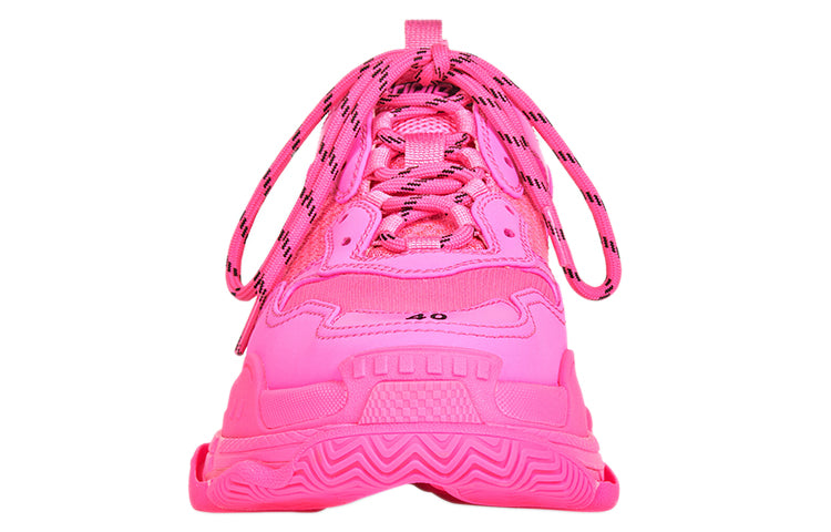 (WMNS) Balenciaga WMNS Triple S Sneaker 'Fluo Pink' 524039W2CA55000