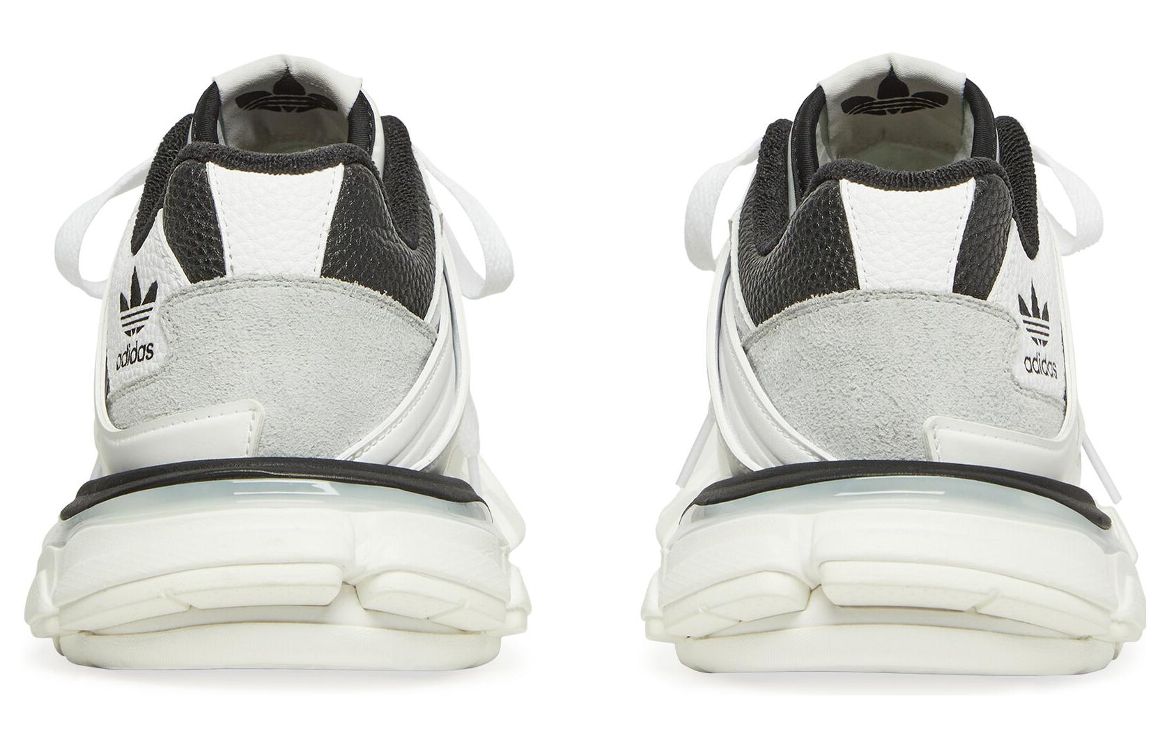 (WMNS) adidas Originals x Balenciaga Track Forum Low Top Sneaker 'White Black' 741106W3CZ19010