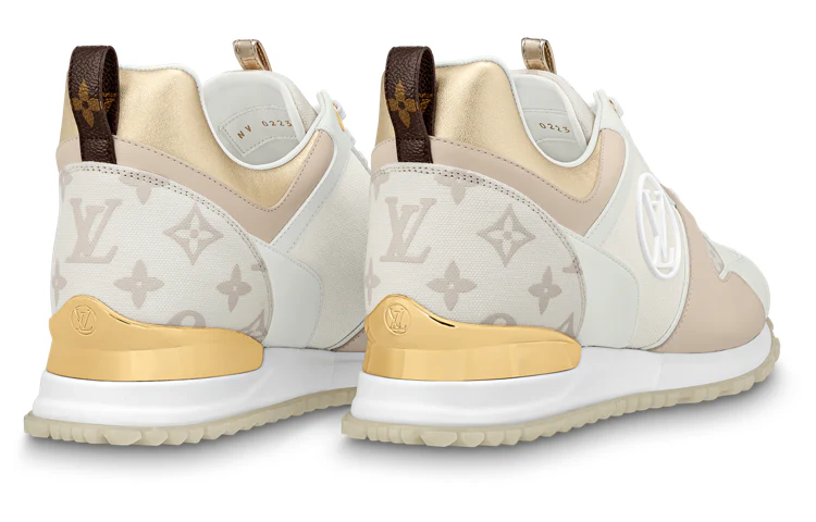 (WMNS) LOUIS VUITTON Run Away Sneakers 'Beige Gold' #