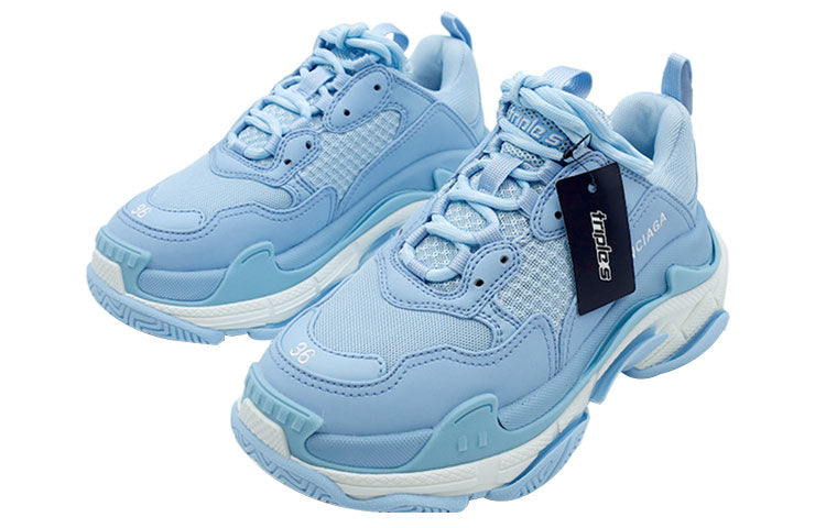 (WMNS) Balenciaga Triple S Sneaker 'Light Blue' 524039W2CA74090