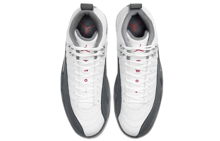 Air Jordan 12 Retro 'White Dark Grey' 130690-160