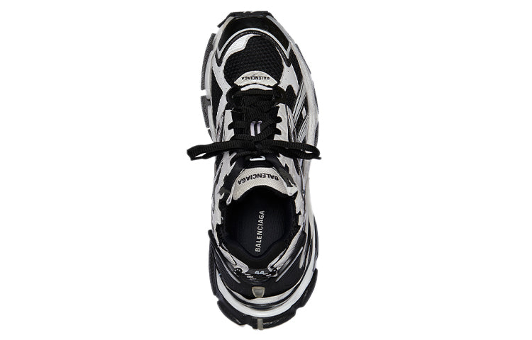 Balenciaga Runner Sneaker 'Black White' 677403W3RB29010