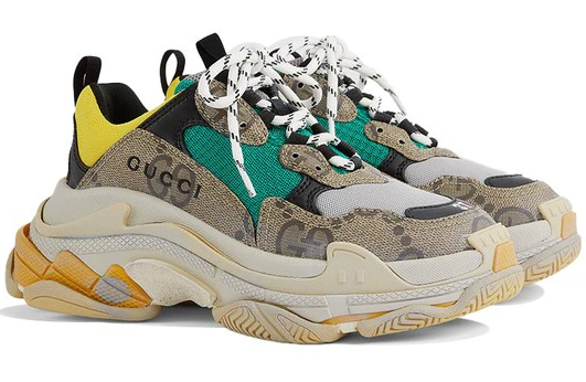 GUCCI X Balenciaga triple S 'Maxi supreme #.