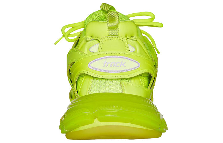 Balenciaga Track Sneaker 'Clear Sole Fluo' 647742W3BM37321