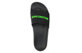 Balenciaga Rubber Slides 'Black Fluo Green' 565826W1S811030