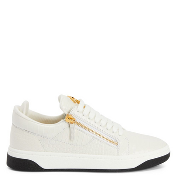 Giuseppe Zanotti Gz94 White crocodile-print leather RM30063001 #