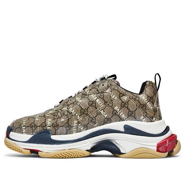 (WMNS) Balenciaga The Hacker Project Triple S x Gucci 677192ULZ109795