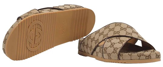 GUCCI GG SANDAL " Beige "