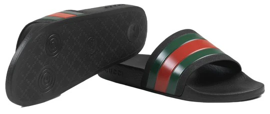 Gucci Rubber slide " Black "