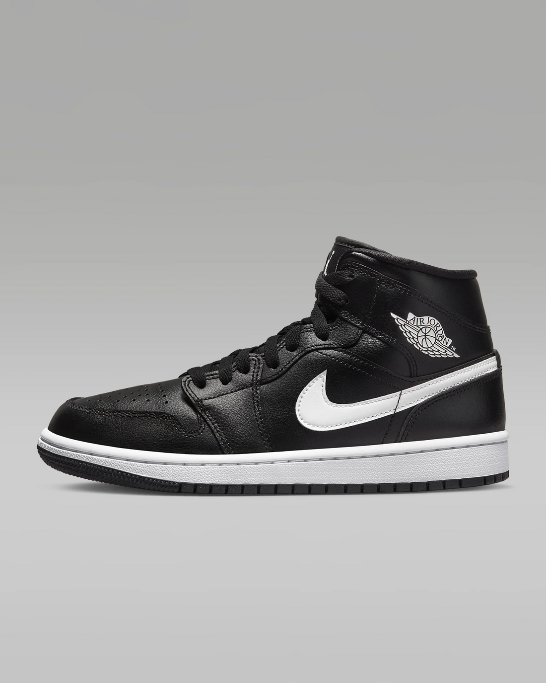 AIR JORDAN 1 MID Black/White #