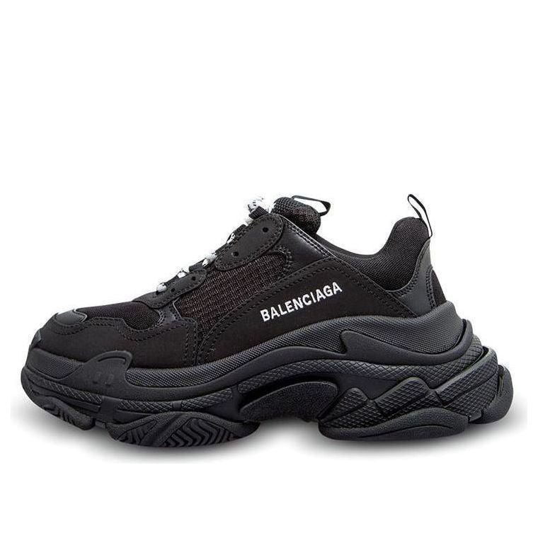 (WMNS) Balenciaga Triple S 'Black' 524036W2CA11000