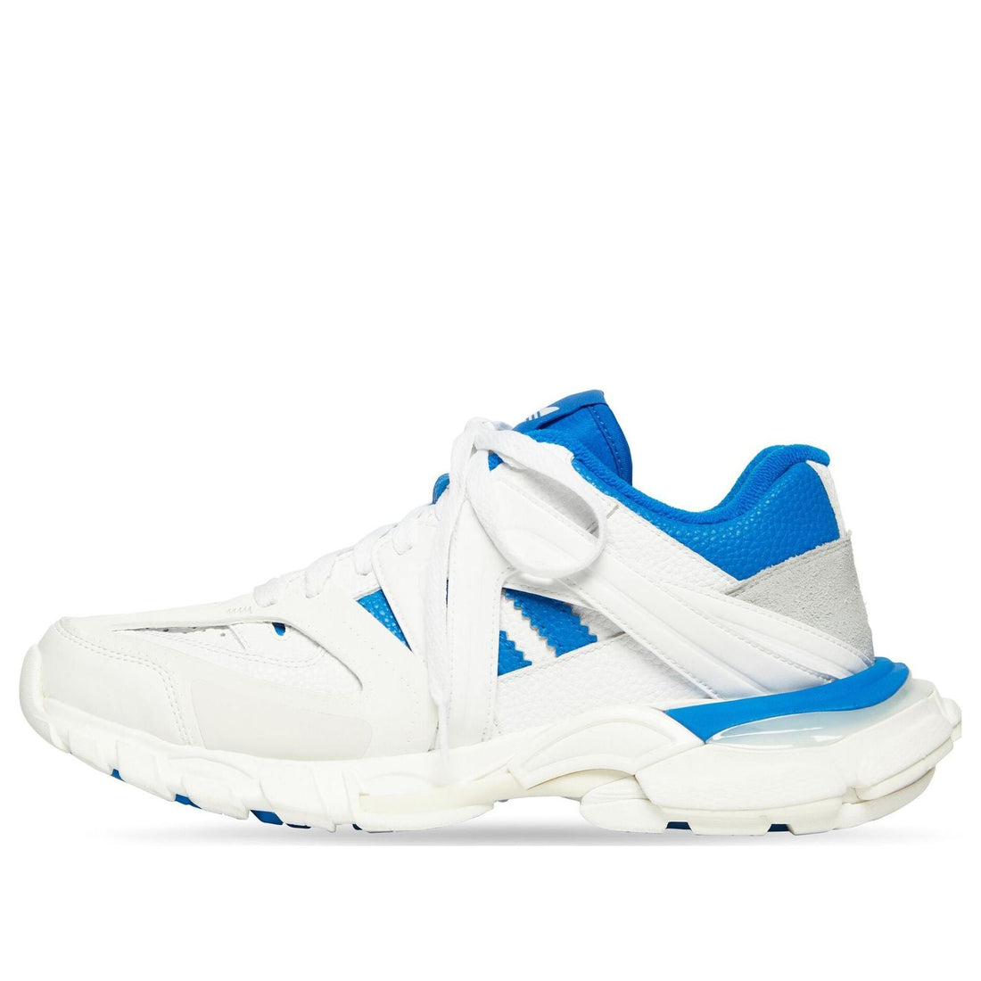 adidas Originals x Balenciaga Track Forum Low Shoes 'White Blue' 741107W3CZ19040