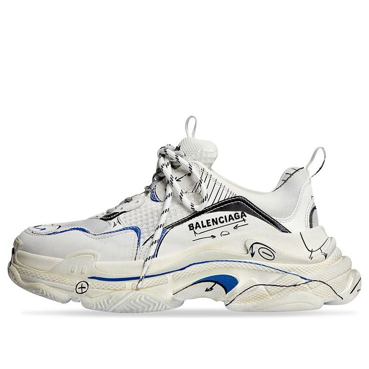 (WMNS) Balenciaga Triple S 'White' 524039W3SRB9014