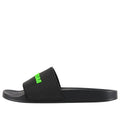 Balenciaga Rubber Slides 'Black Fluo Green' 565826W1S811030