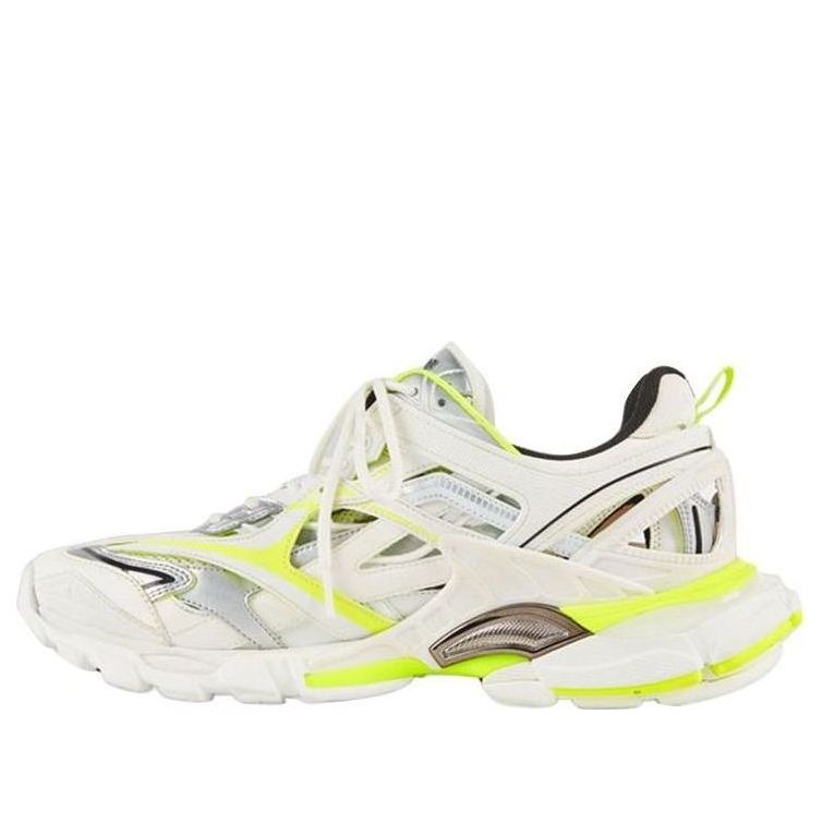 Balenciaga Track.2 Trainer 'White Fluo Yellow' 568614W2GN39073