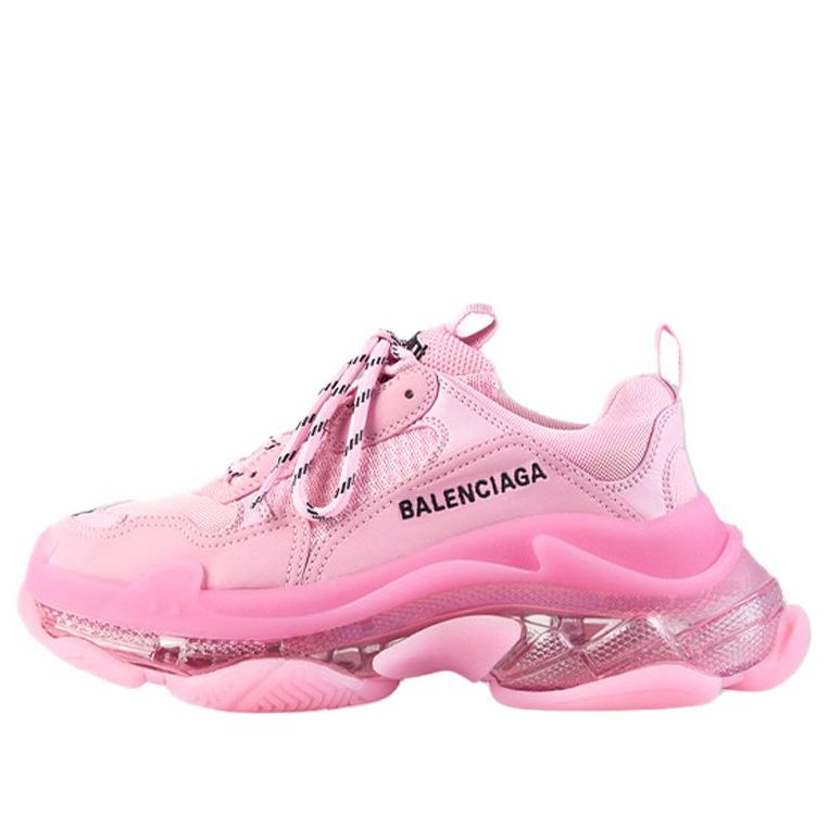 (WMNS) Balenciaga Triple S 'Clear Sole - Pink' 544351W2GA15760