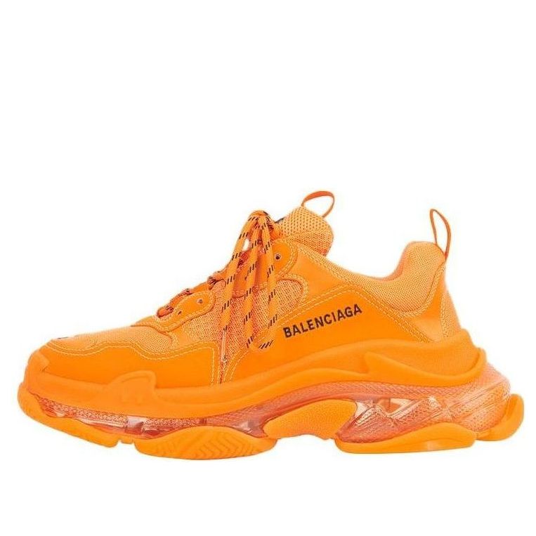 Balenciaga Triple S Sneaker 'Clear Sole - Orange' 541624W2GA17510