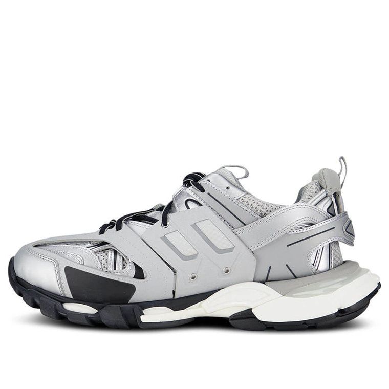 Balenciaga Track Trainer 'Metallic Silver' 542023W2CD18100