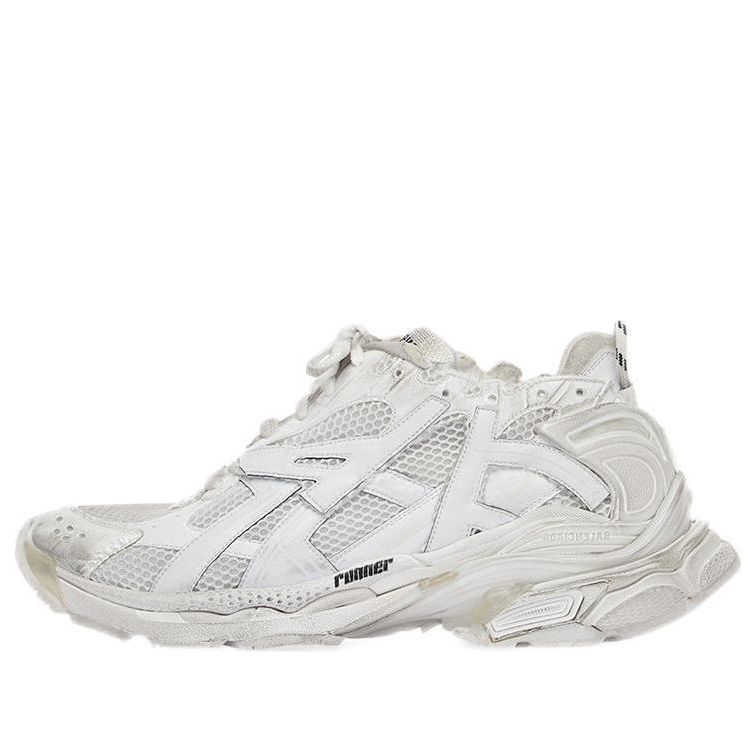 (WMNS) Balenciaga Runner Sneaker 'Worn-Out White' 677402W3RB19000