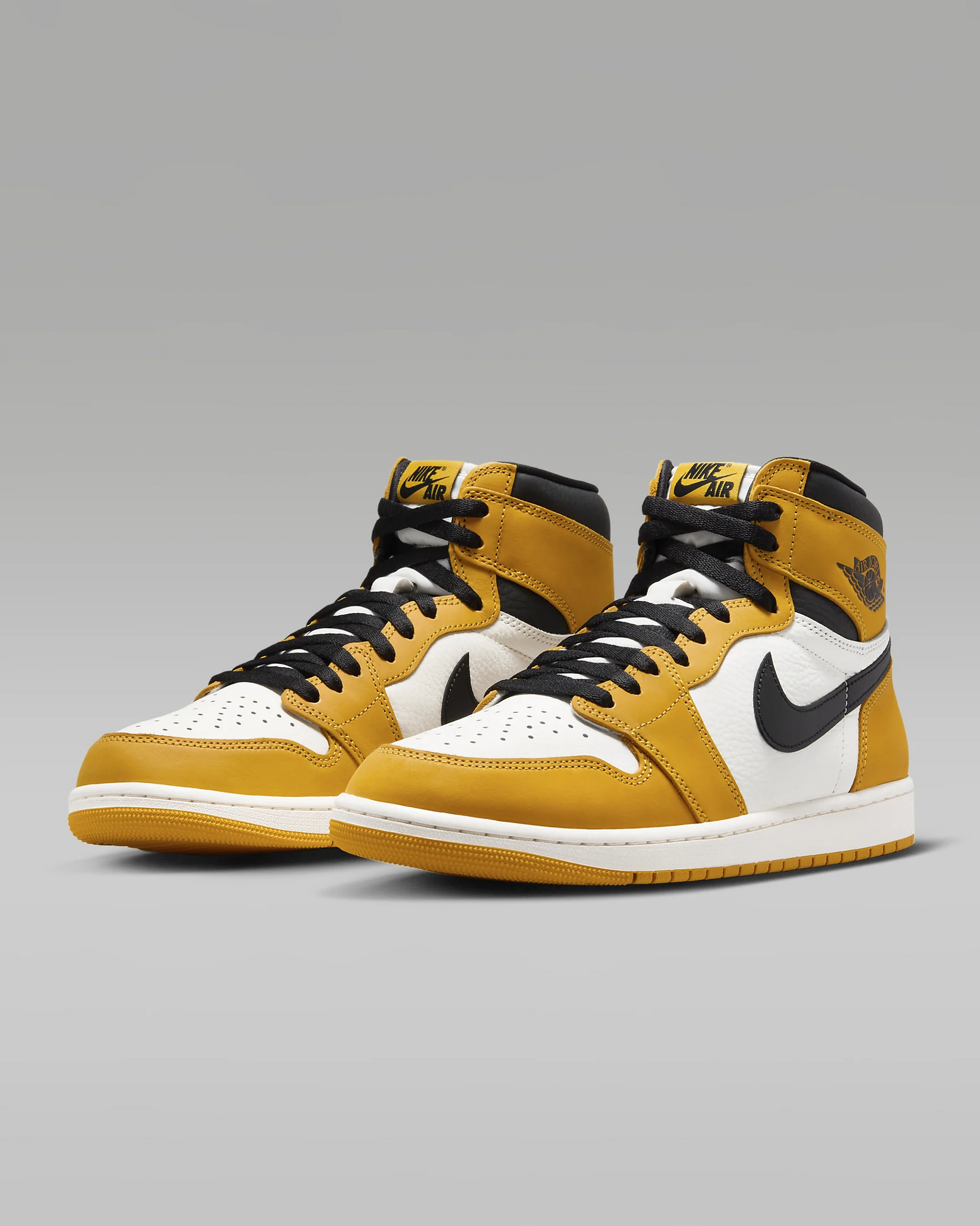 AIR JORDAN 1 RETRO High OG " Yellow Ochre " #