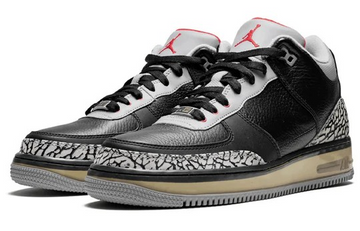 Air Jordan Fusion 3 'Black Cement' 323626-061 #