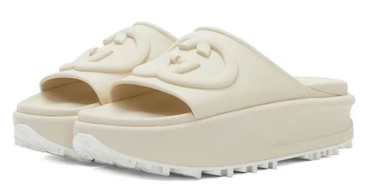 GUCCI SLIDE SANDAL " WHITE " #