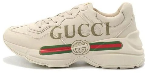 GUCCI Rhyton  leather sneaker #