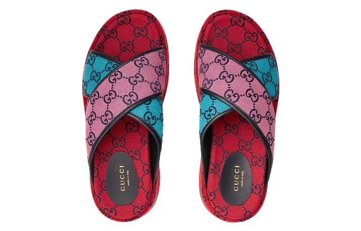 (WMNS) Gucci GG Platform Sandal 'Multicolor' 663666-2UZU0-4281 #