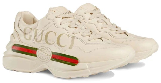 GUCCI Rhyton  leather sneaker #